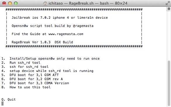 Ragebreak for macbook air